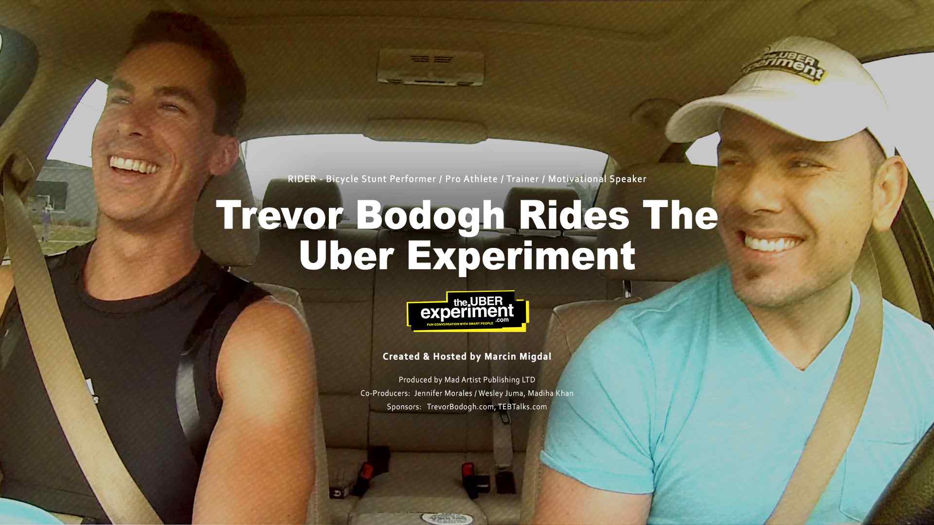 Bicycle stunt performer & trainer Trevor Bodogh rides Business Entertainment Show