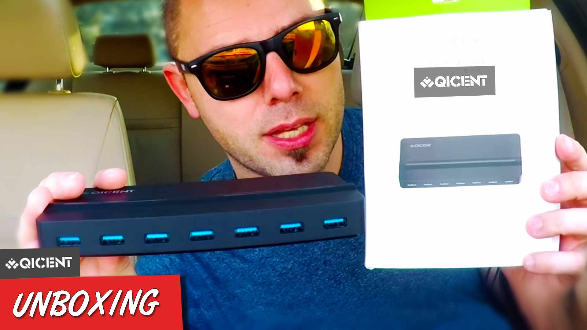 Most Useful Product Ever - QICENT 7 Port USB 3.0 HUB (QIC H7P) Unboxing & Review