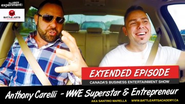 WWE Superstar Anthony Carelli (AKA Santino Marella) Talks Wrestling, Entrepreneurship, Family & Political Future on The UBER Experiment