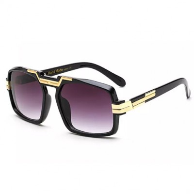 KINGSETH Designer Oversized Women Sunglasses - Gloss Black Frame & Smoke Lens