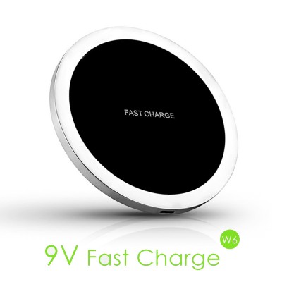 Funxim Fast Charge Wireless Charger W6 (Black) S8 S7 S7 Edge S6 Edge