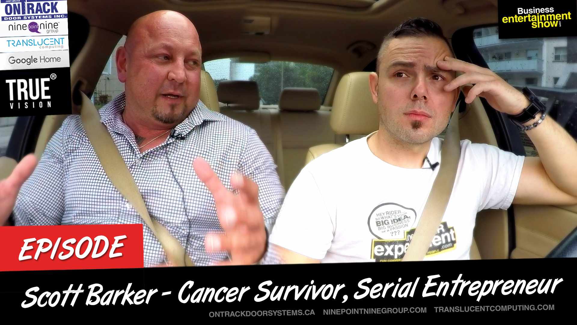 Entrepreneur Interview - 5 Time Cancer Survivor Scott Barker on Business Entertainment Show