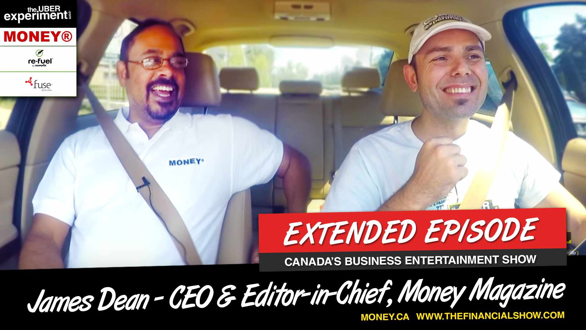 ROBBING A BANK WITH JAMES DEAN (Editor & President of MONEY Magazine on The Uber Experiment)