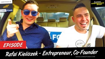Entrepreneur Interview - Chirofoam Business Owner Rafal Kieliszek on Business Entertainment Show