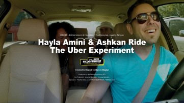 Founders of Flashionistas: Hayla Amini & Ash ride The UBER Experiment Reality Show