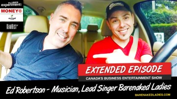 I MET BNL'S ED ROBERTSON IN AN UBER (The Uber Experiment rides with Band Member of Barenaked Ladies)