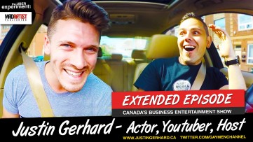 THE GAYEST UBER EVER -  Marcin Migdal interviews Justin Gerhard for The UBER Experiment Reality Show